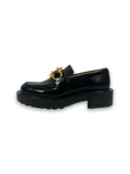 Bottega Veneta Black Monsieur Chunky Loafer