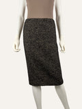 Bottega Veneta Vintage Wool Silk Pencil Skirt