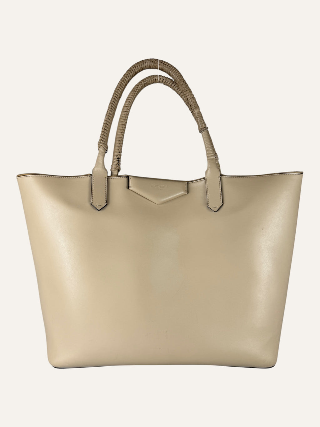 Givenchy Antigona Large Tan Calfskin Leather Tote