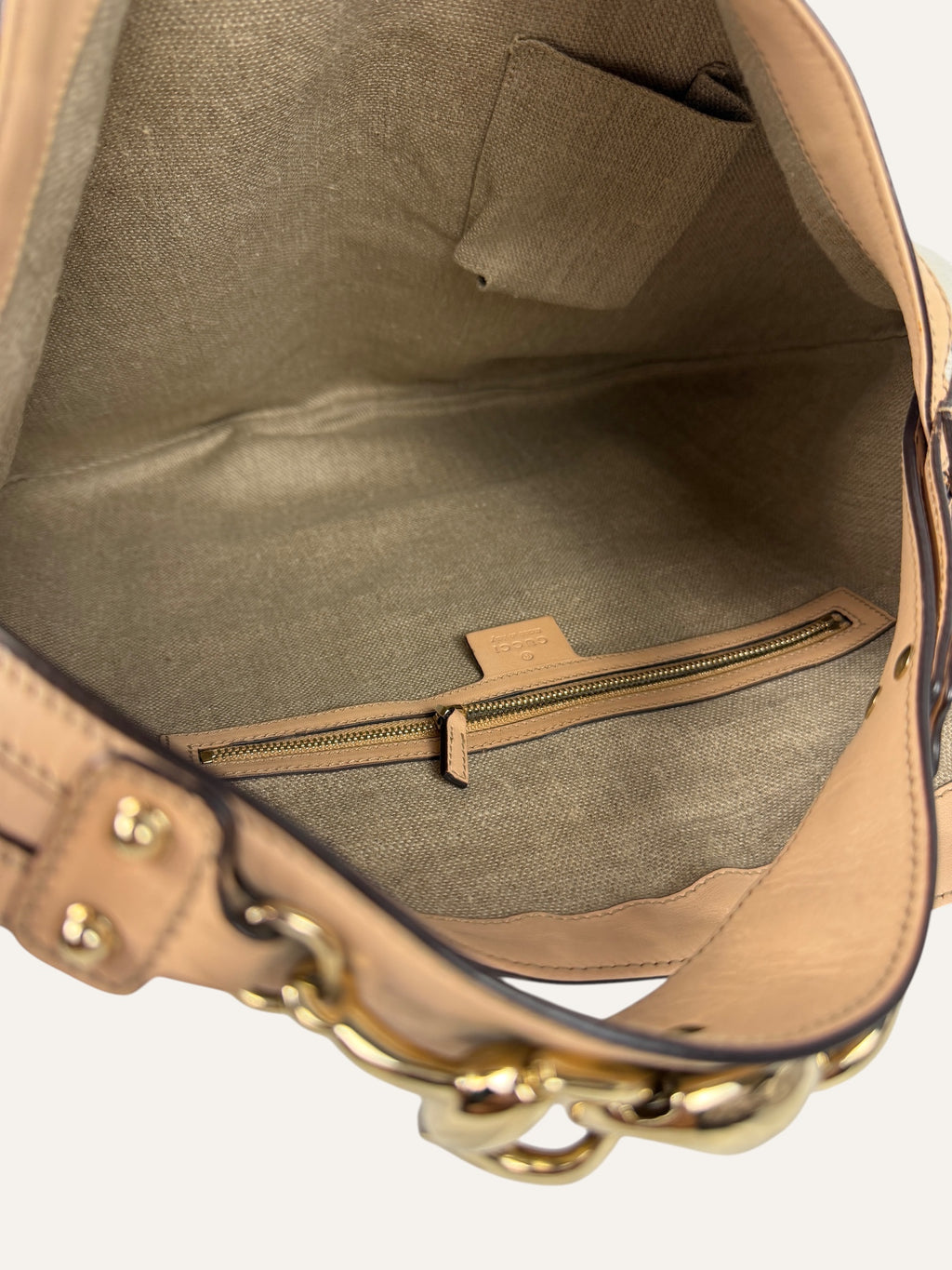 Gucci Flora Canvas Wave Horsebit Hobo Bag