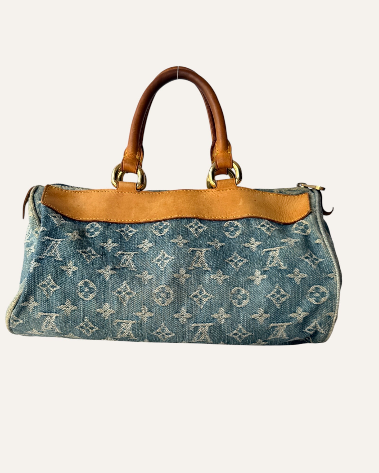 Louis Vuitton Neo Speedy Denim Monogram Bag 2005