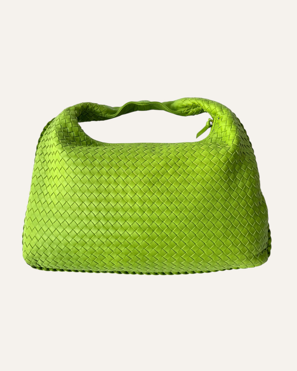 Bottega Veneta Veneta hobo bag, Bottega Veneta parakeet green handbag, Bottega Veneta large Intrecciato hobo, Daniel Lee Bottega Veneta green bag