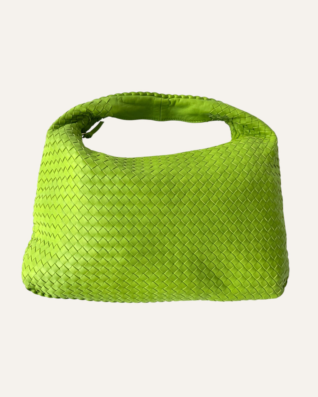 Bottega Veneta Veneta hobo bag, Bottega Veneta parakeet green handbag, Bottega Veneta large Intrecciato hobo, Daniel Lee Bottega Veneta green bag