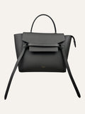 Celine Gray Calfskin Micro Belt Bag