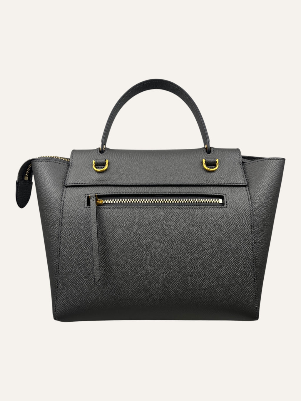 Celine Gray Calfskin Micro Belt Bag