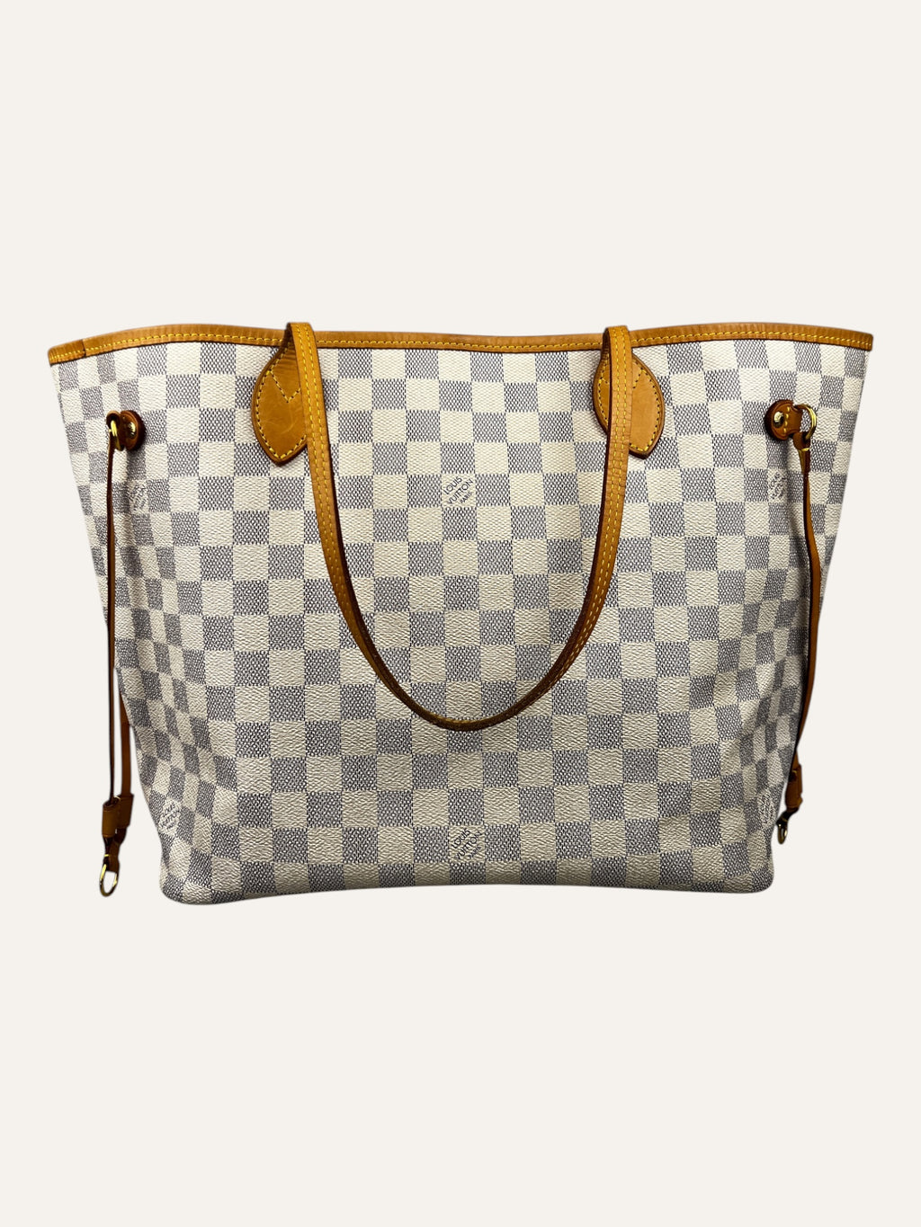 Louis Vuitton Damier Azur Neverfull MM Tote