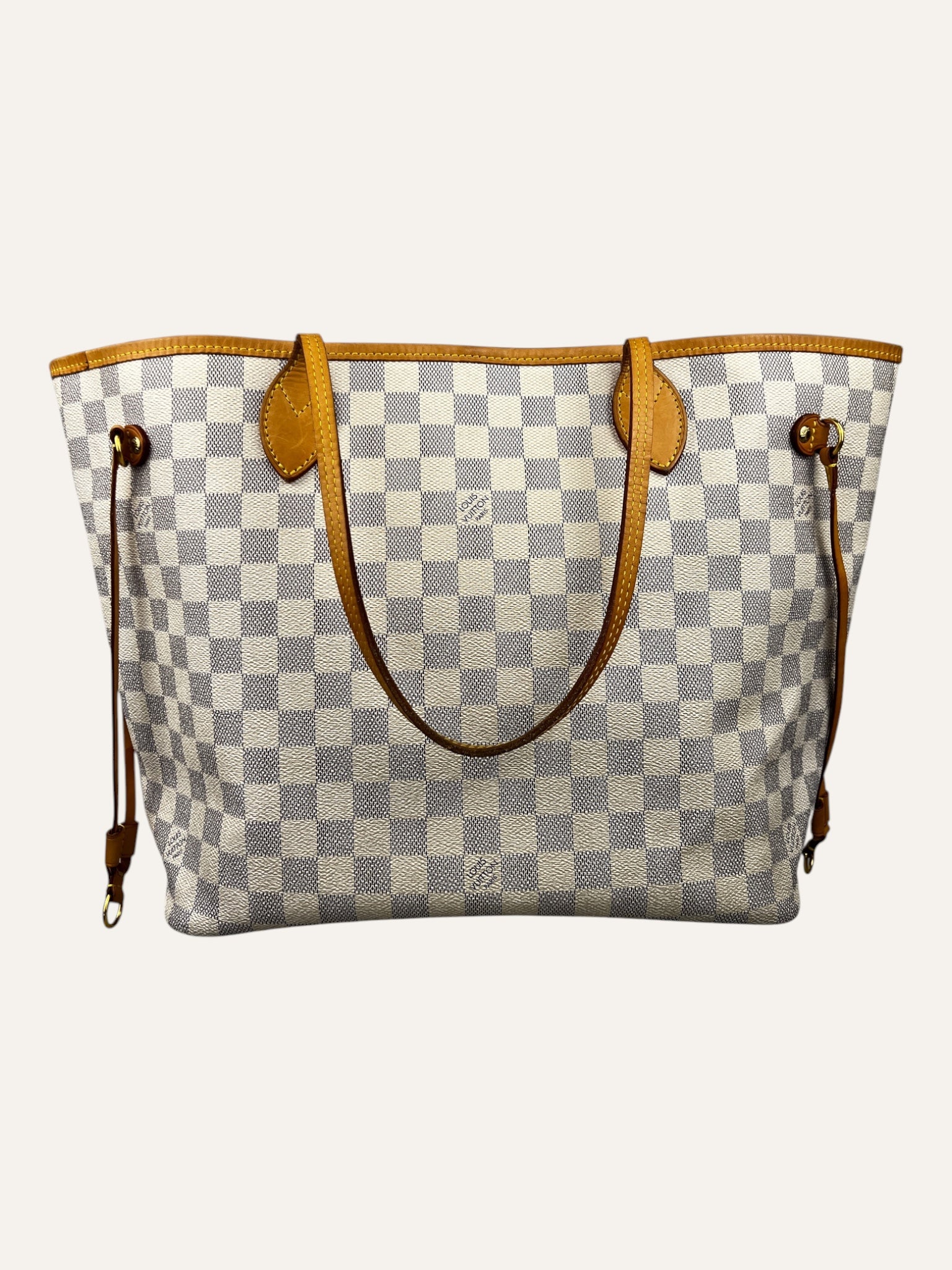 Louis Vuitton Damier Azur Neverfull MM Tote