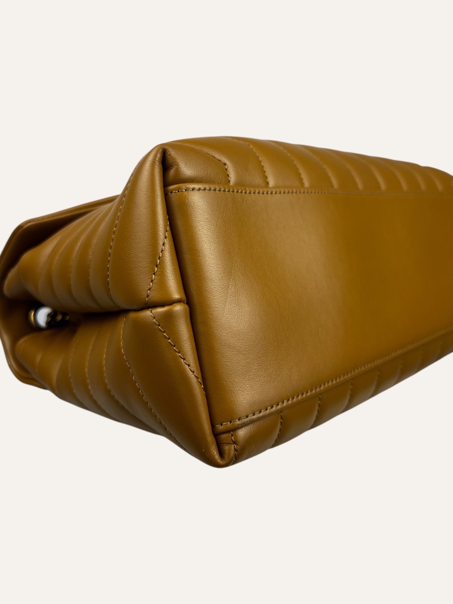Saint Laurent Signature Lou Lou Large Camel
