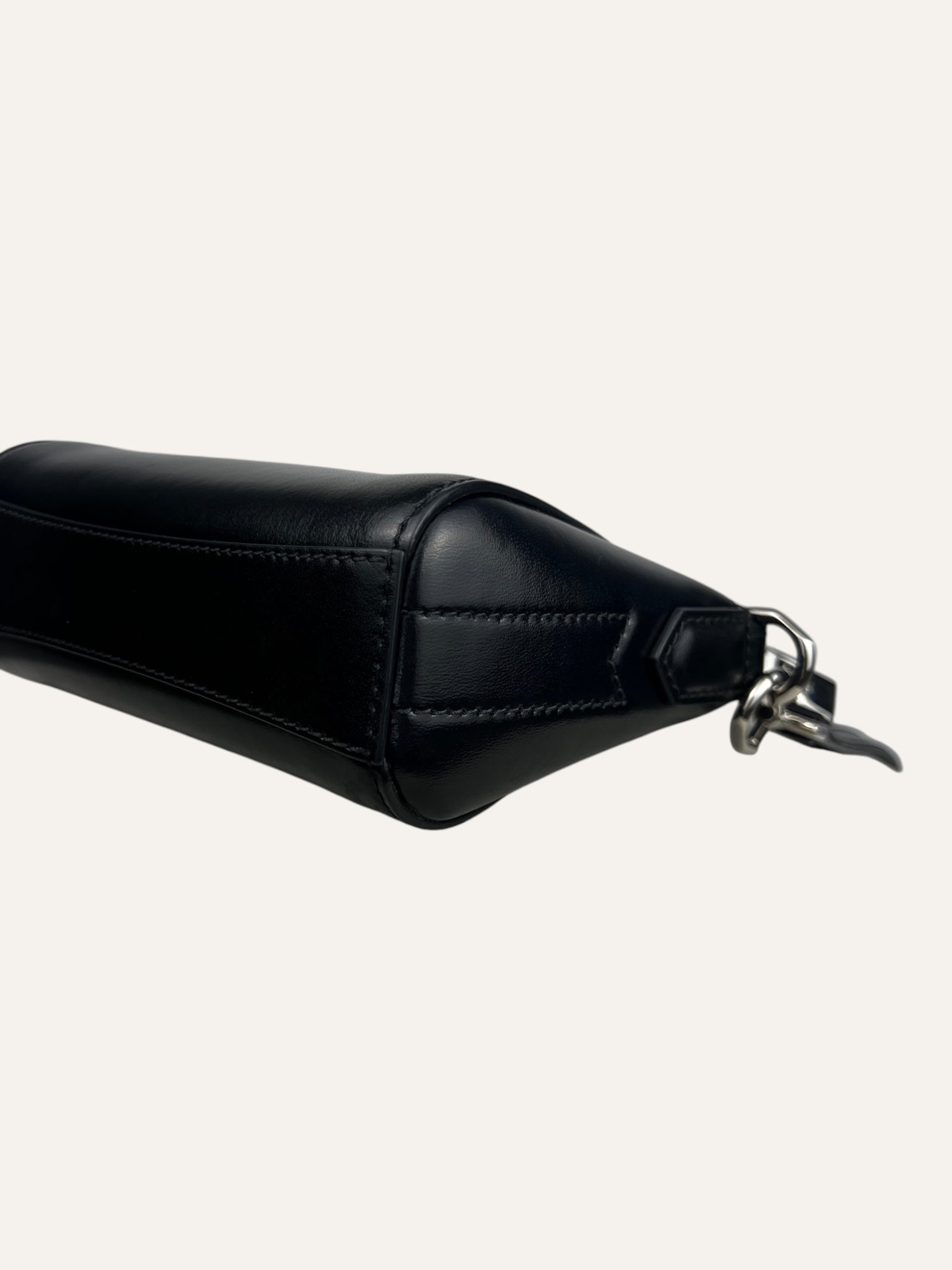 Givenchy Smooth Black Calfskin Antigona Nano