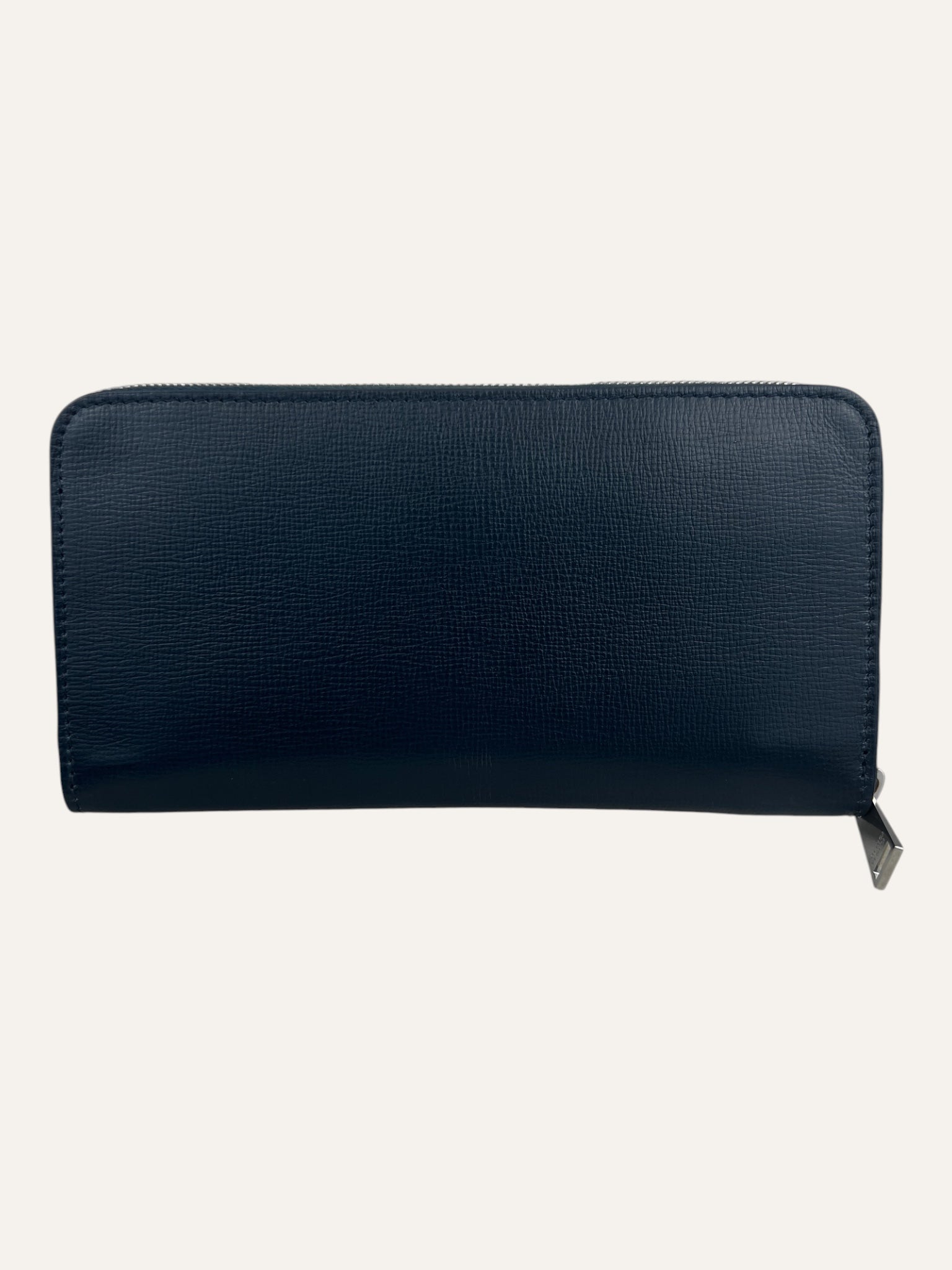 Bottega Veneta ネイビー 長財布 Bottega Veneta Navy Blue Zippy Wallet – The Reissued