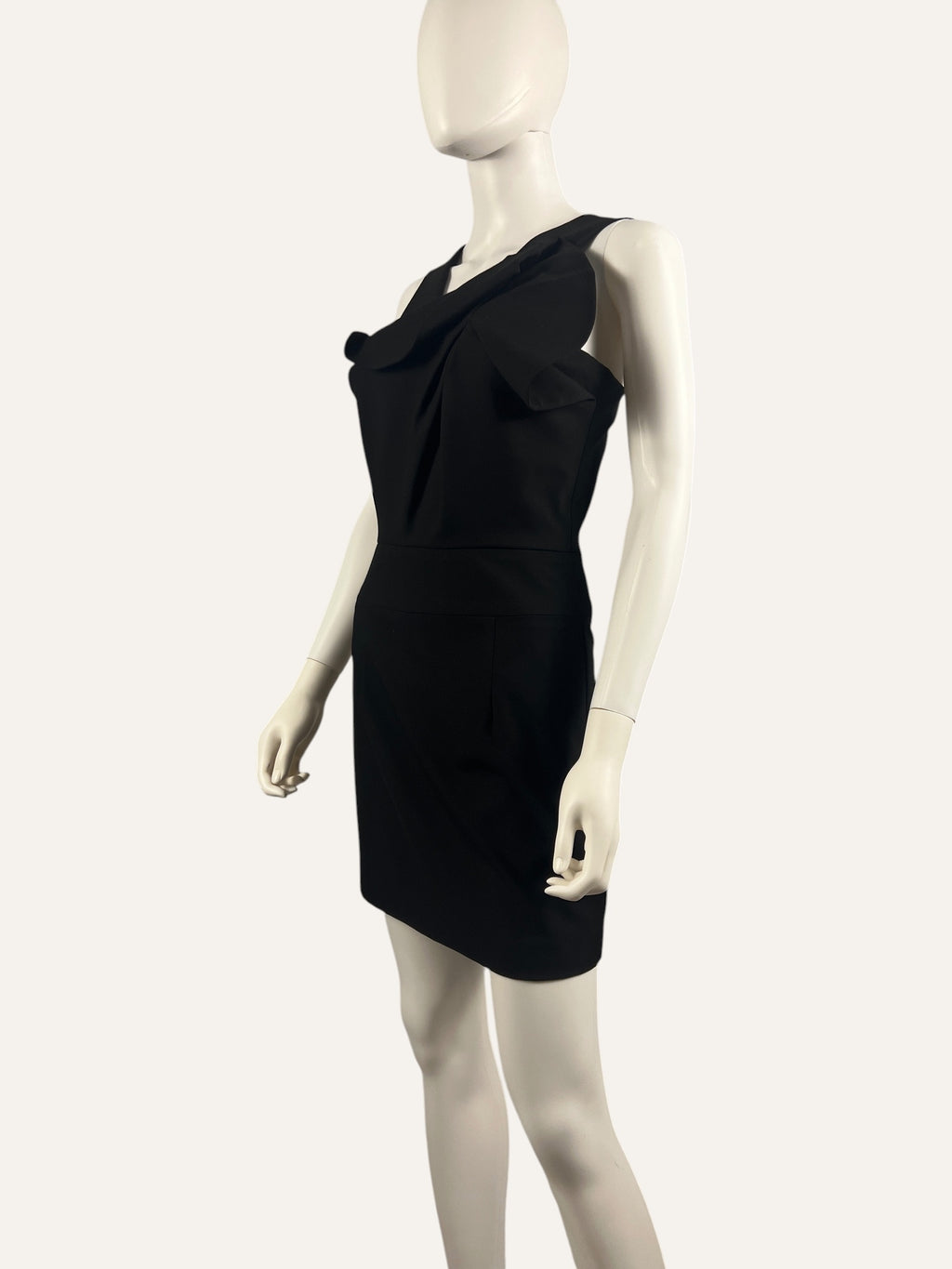 Black Halo Sleeveless Mini Dress