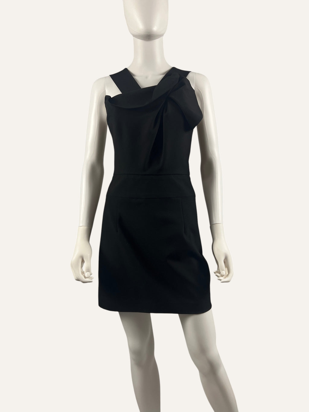 Black Halo Sleeveless Mini Dress