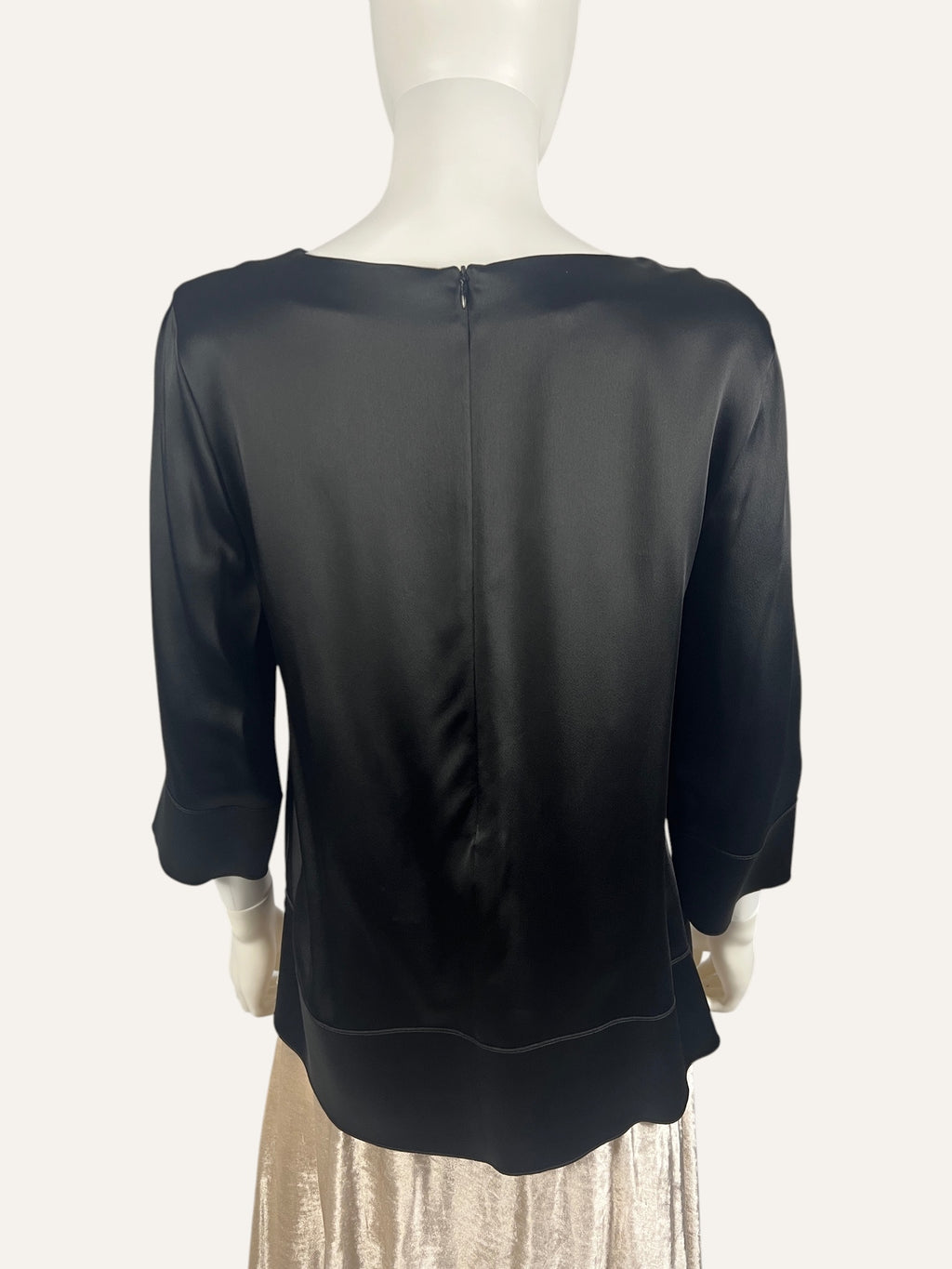 Escada Slinky V-Neck Blouse