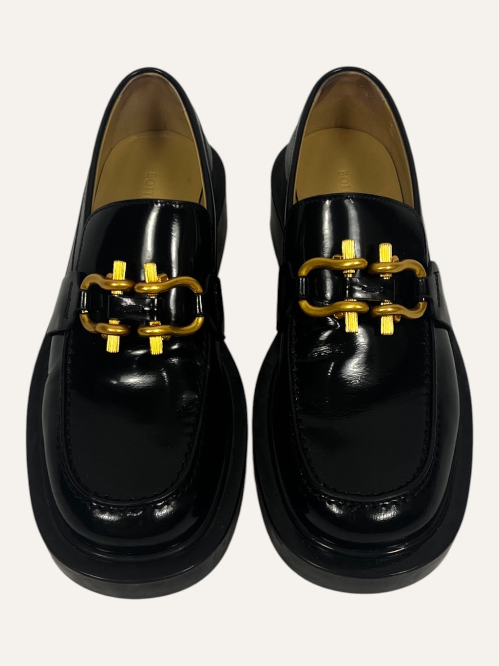 Bottega Veneta Black Monsieur Chunky Loafer