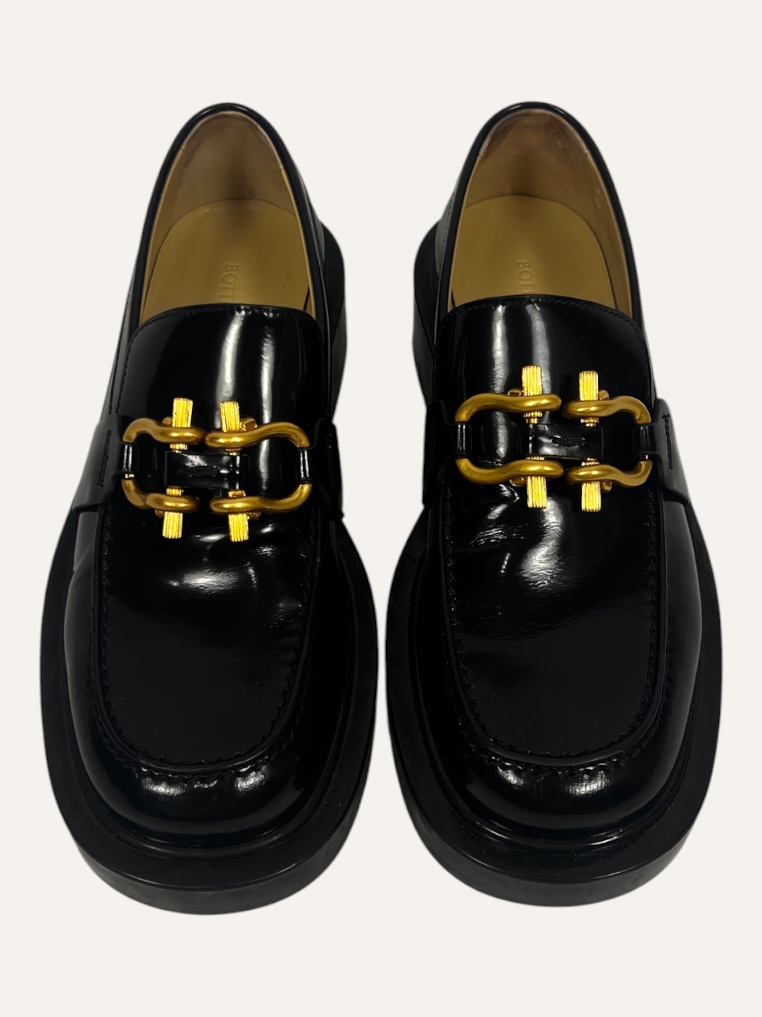Bottega Veneta Black Monsieur Chunky Loafer