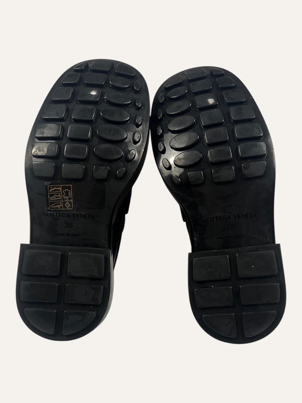 Bottega Veneta Black Monsieur Chunky Loafer