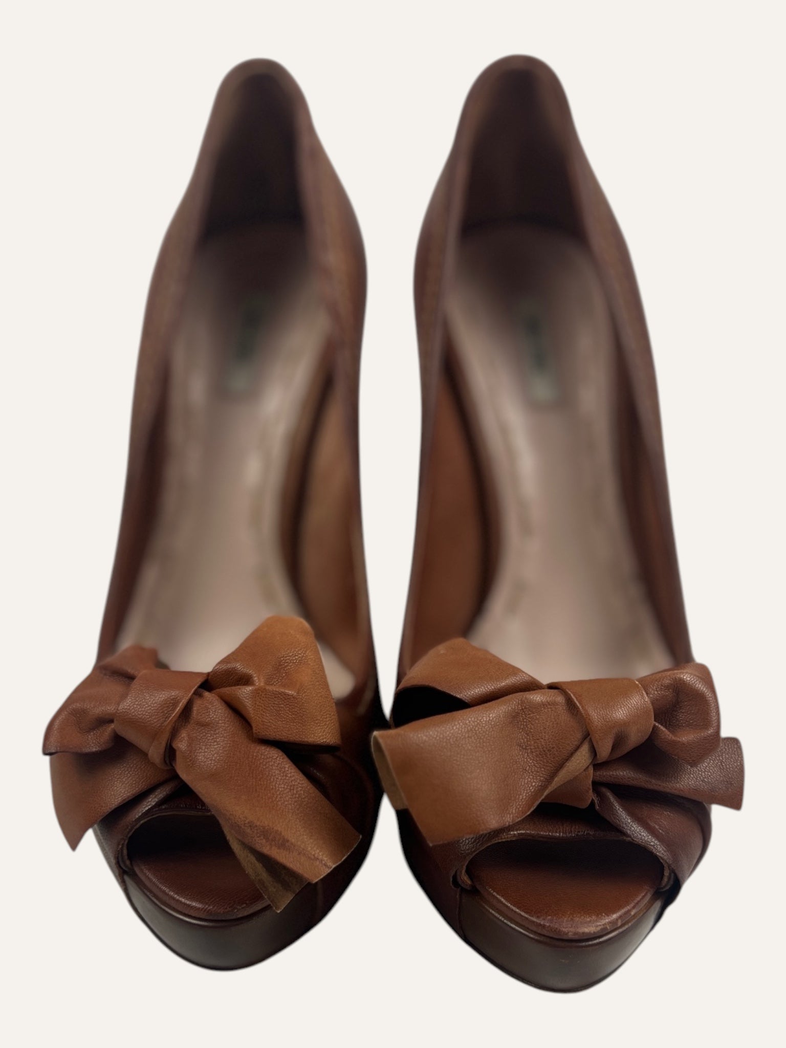 Miu Miu Cocco Nappa Washed Pumps
